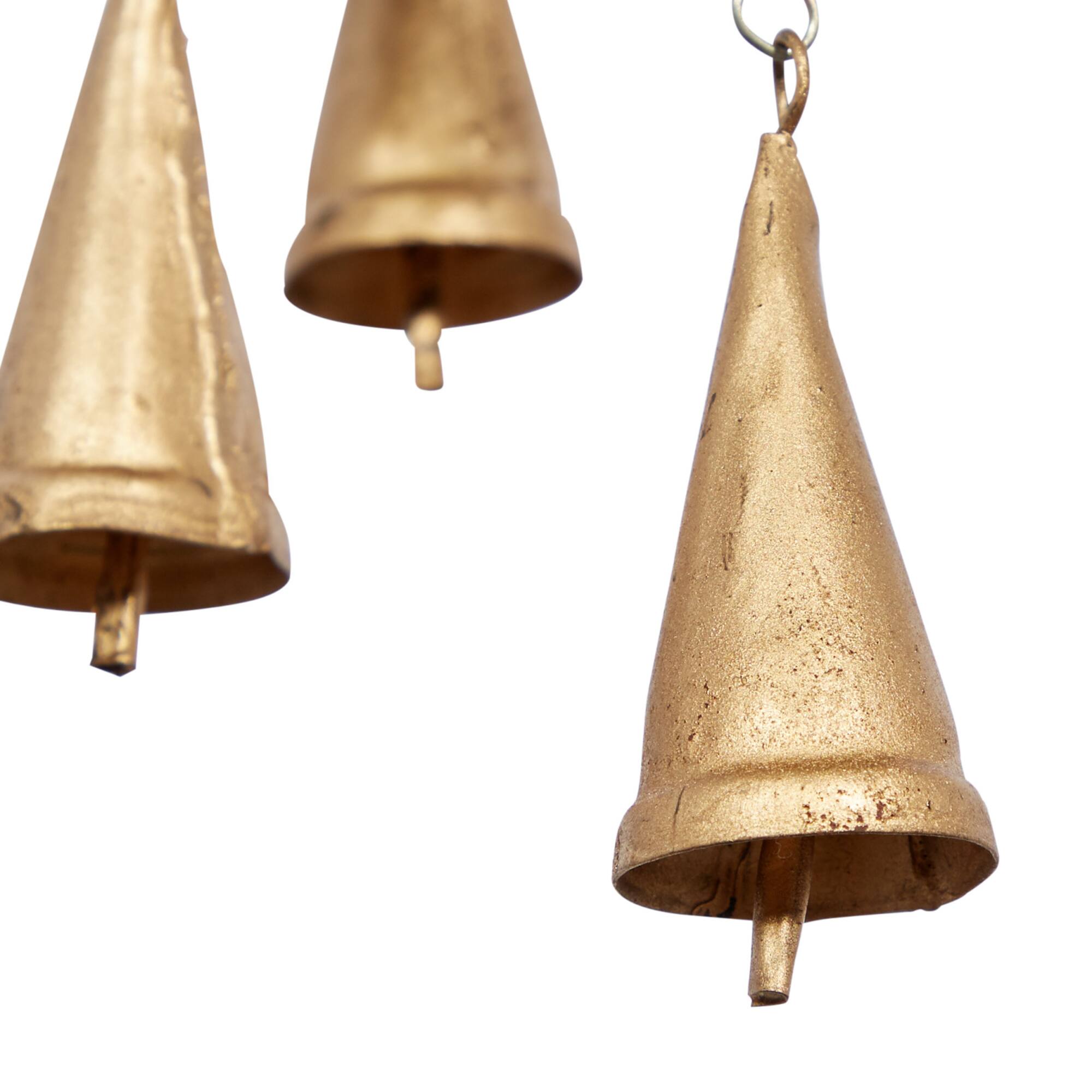 Gold Metal Eclectic Windchime